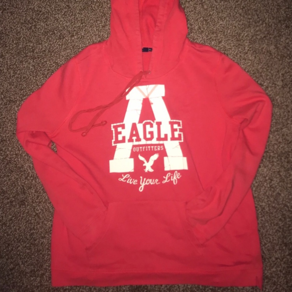 Red American Eagle Sweatshirt size XL Women’s